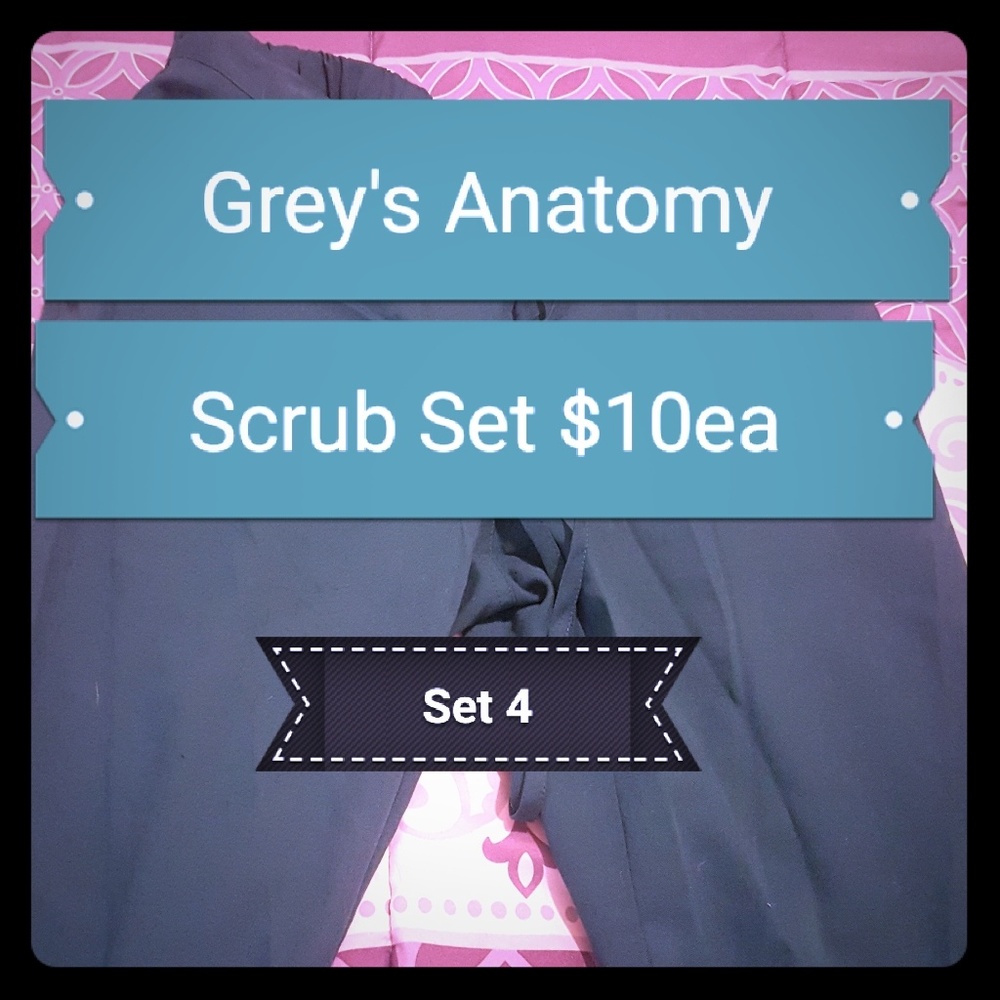 Grey's Anatomy Scrub Set